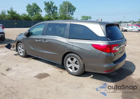2018 Honda Odyssey Ex-L from USA, damaged, VIN 5FNRL6H75JB005569